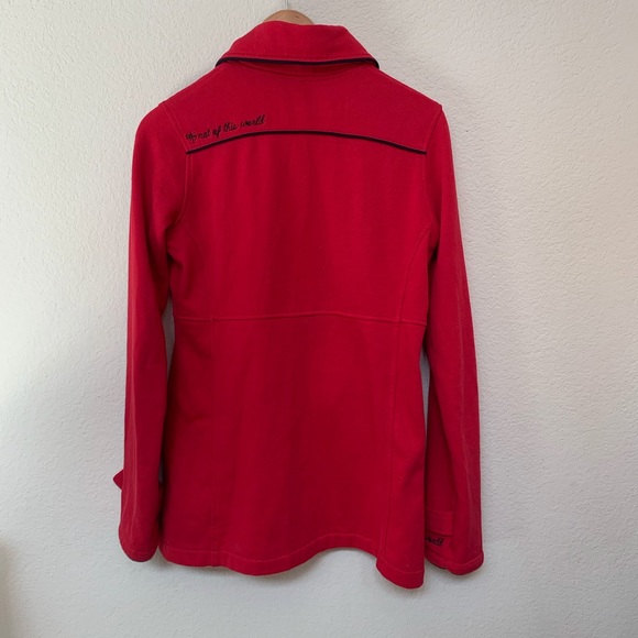 NOTW Not Of This World Red Coat Medium - Picture 4 of 8